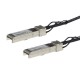 StarTech.com Cable SFP+ de 0,5m Direct Attach - Latiguillo Twinax Pasivo Compatible MSA - DAC de 10Gb SFP10GPC05M